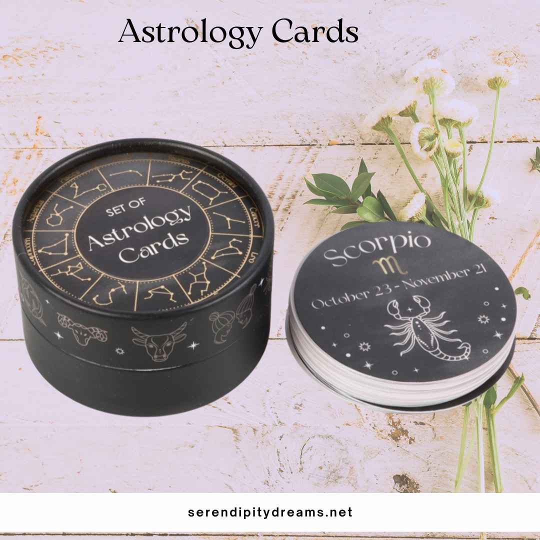 Astrology Card Set - 37 Zodiac Reading Cards