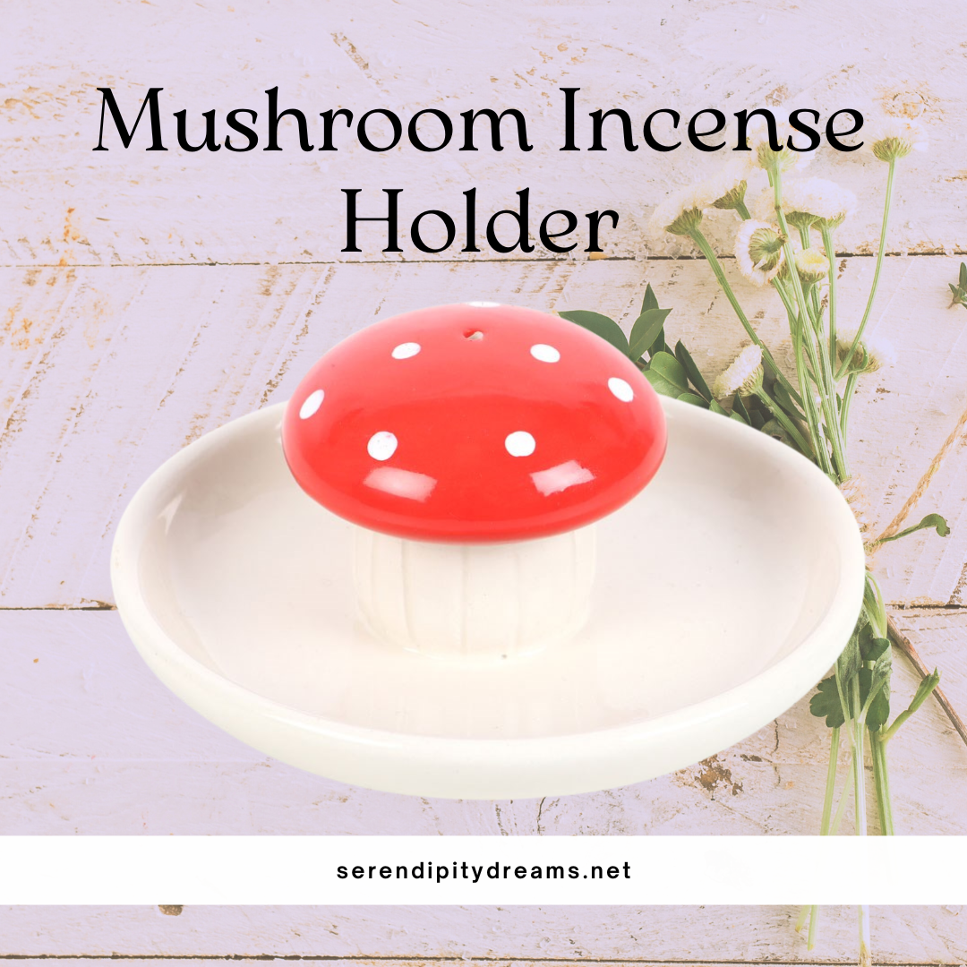 Mushroom Stick Incense Holder