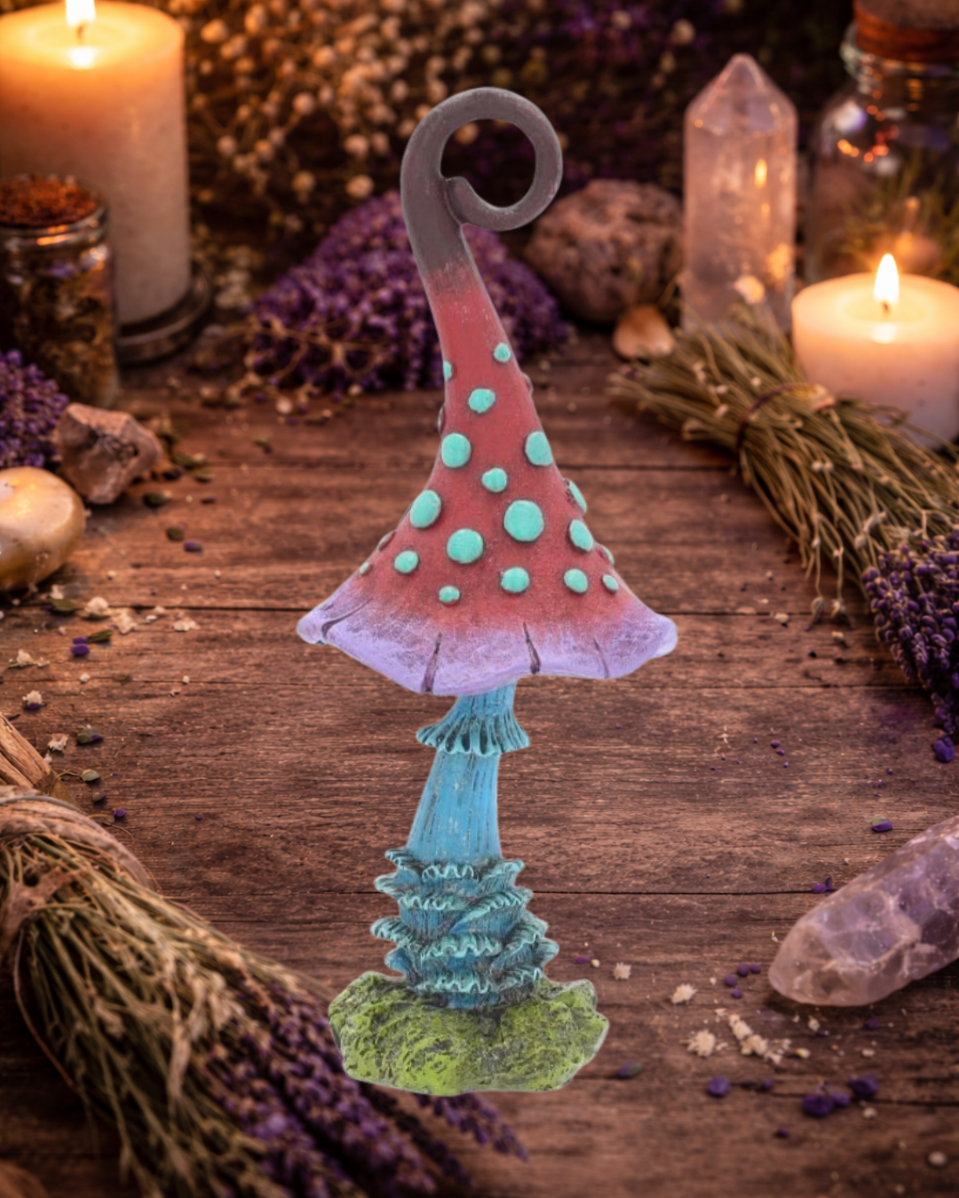 Toadstool Figurine – Hand-Painted Resin | Nemesis Now | 25cm