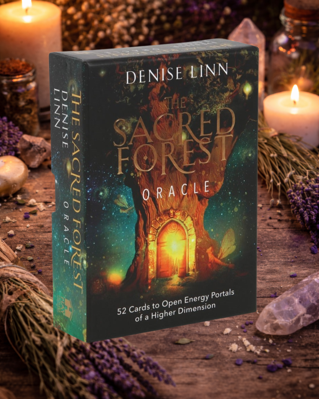 Sacred Forest Oracle Card Deck & Guidebook by Denise Linn – 52 Cards