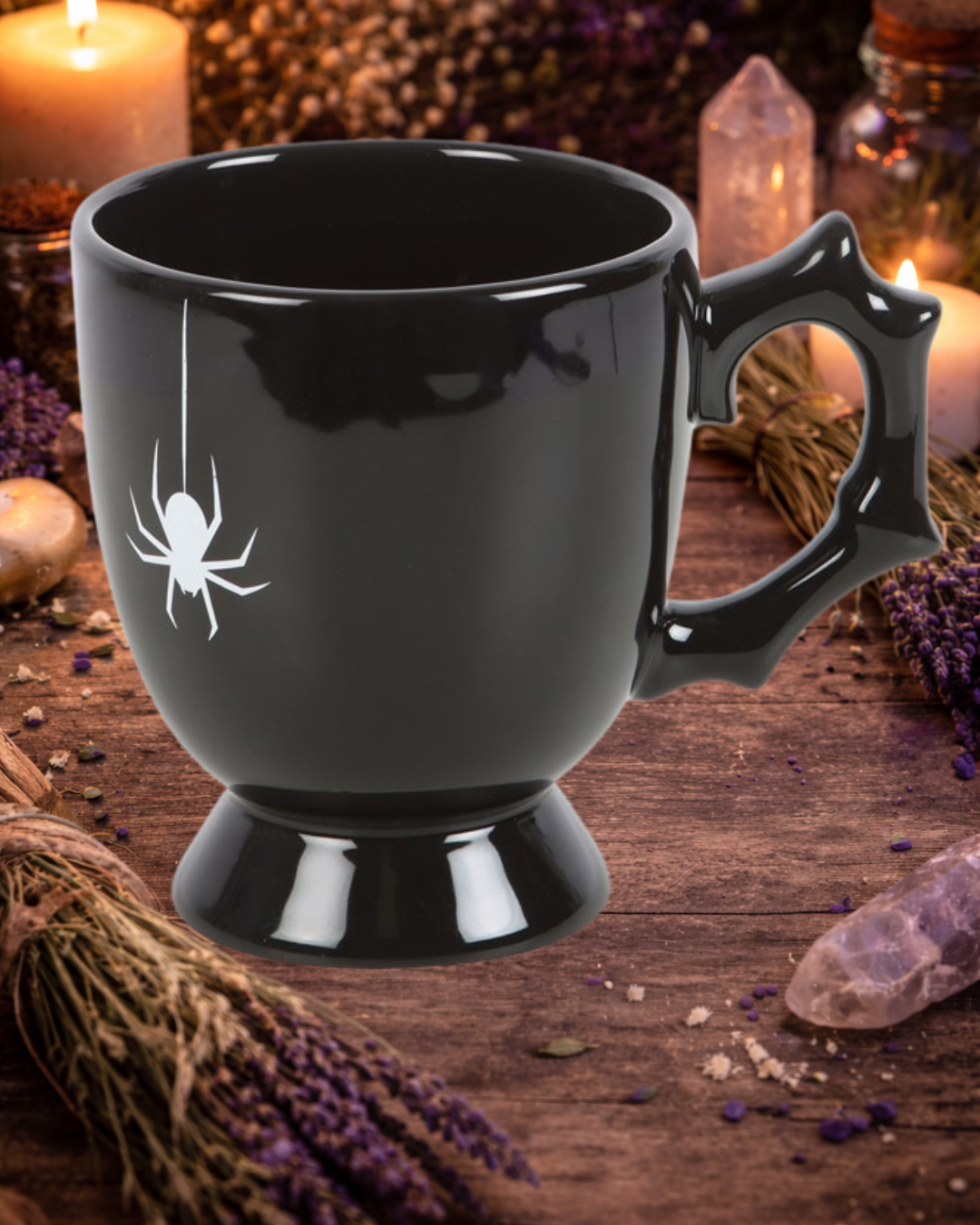 Gothic Spider Teacup