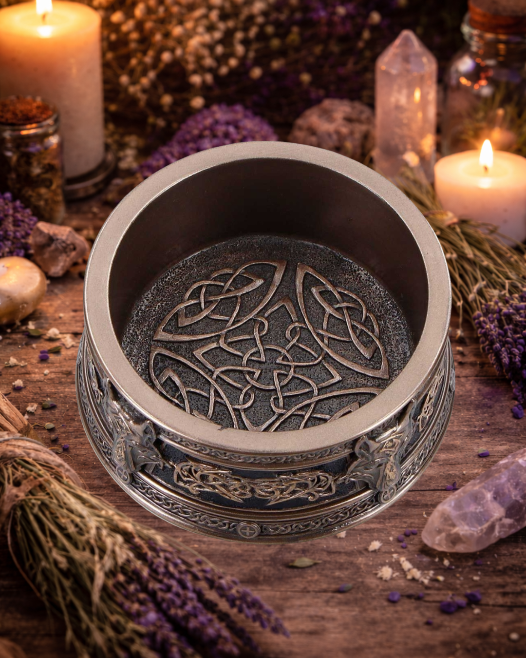Fenrir Norse Mythology Round Storage Box – Nemesis Now