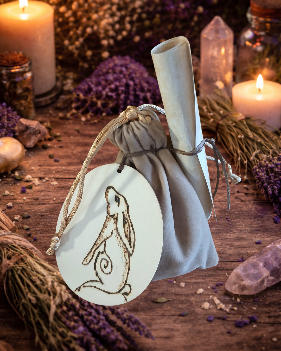 Ostara Charm Bag — Spring Manifestation Spell Kit