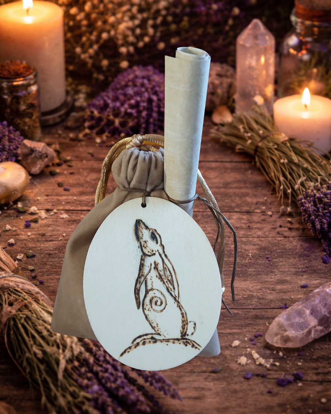 Ostara Charm Bag — Spring Manifestation Spell Kit