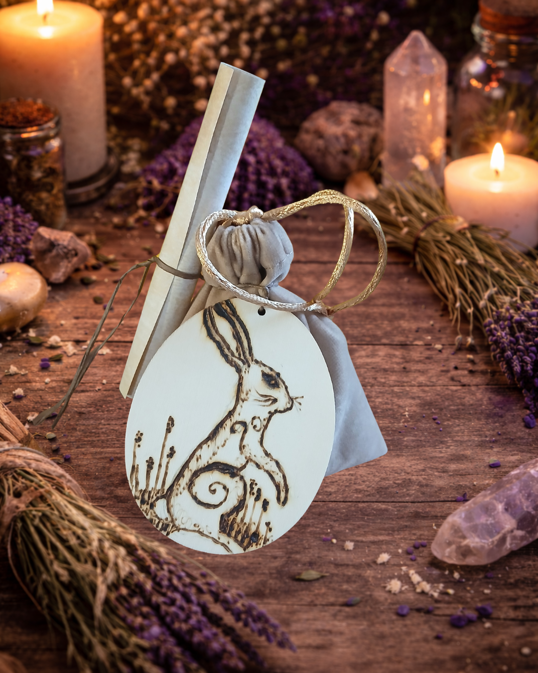 Ostara Charm Bag — Spring Manifestation Spell Kit