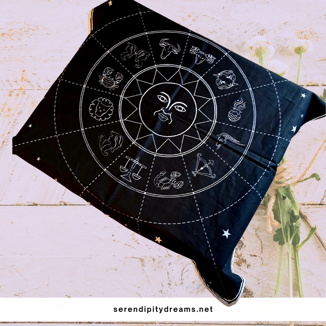 Mystical Star Sign Cotton Altar Cloth
