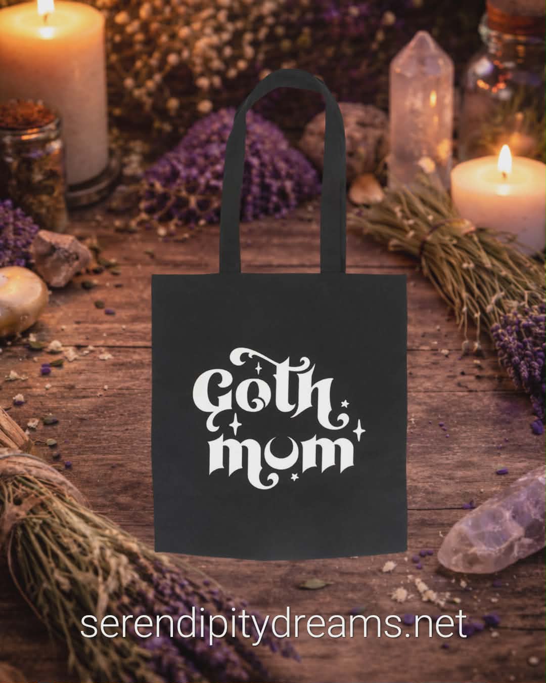 Goth Mum Tote Bag