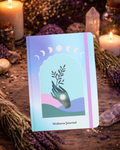 Aura Energy Wellness Journal with Crystal Pen - A5 Prompted Journal