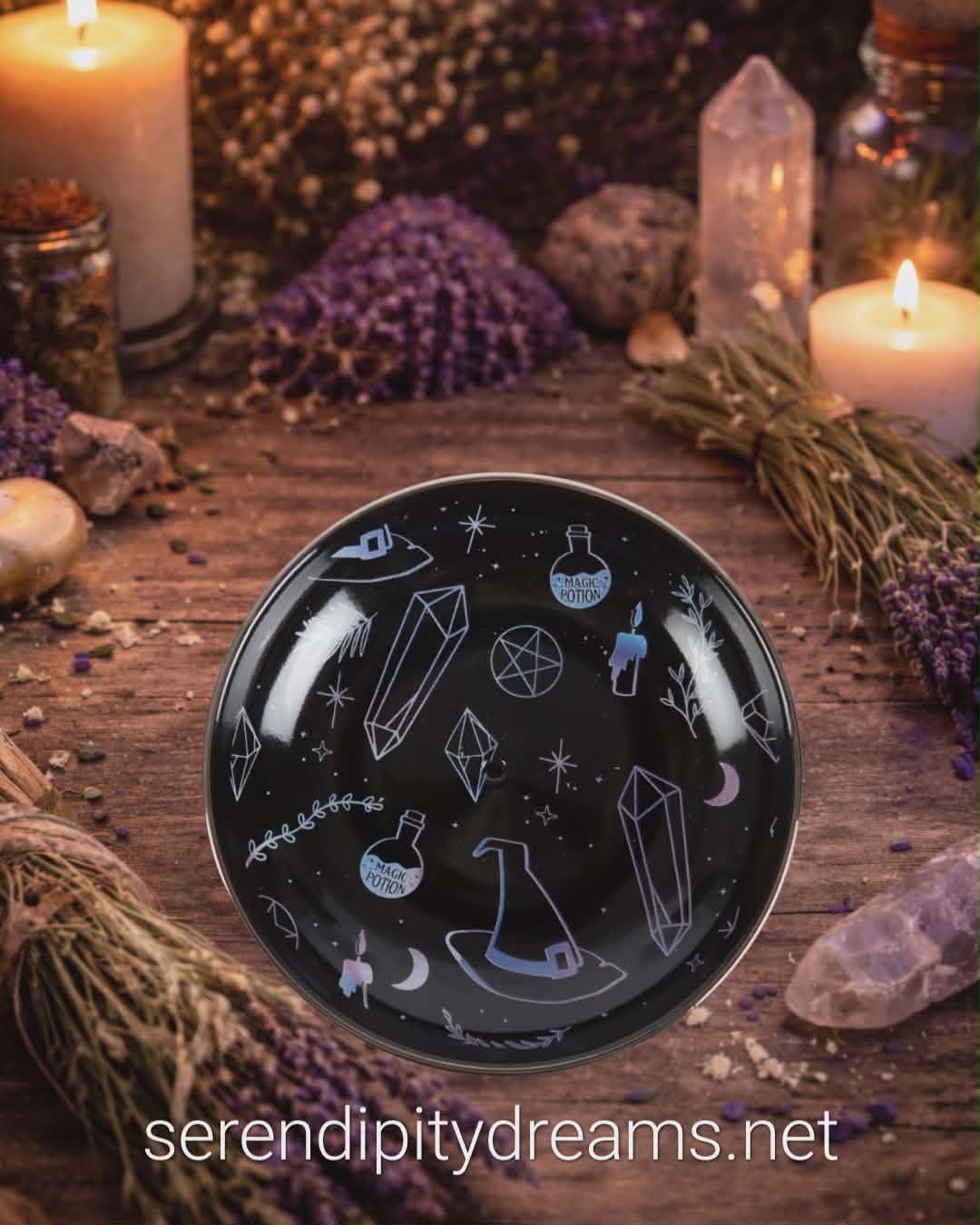Crystal Witch Trinket Dish