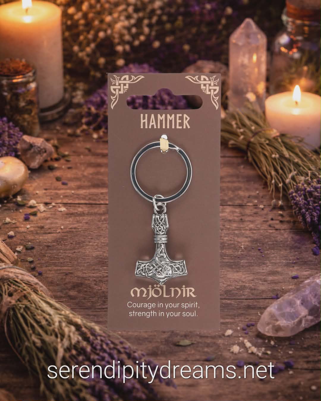 Mjölnir Hammer Keyring