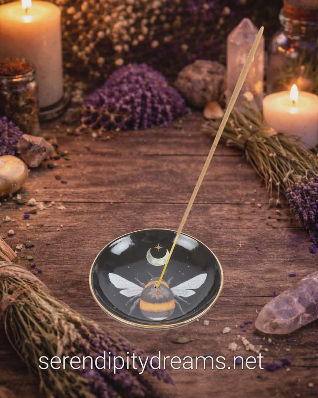 Bee Incense Holder Plate