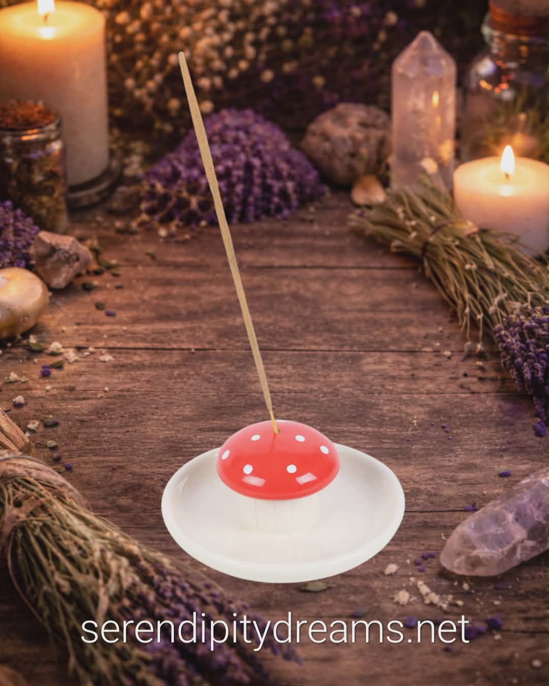 Mushroom Stick Incense Holder