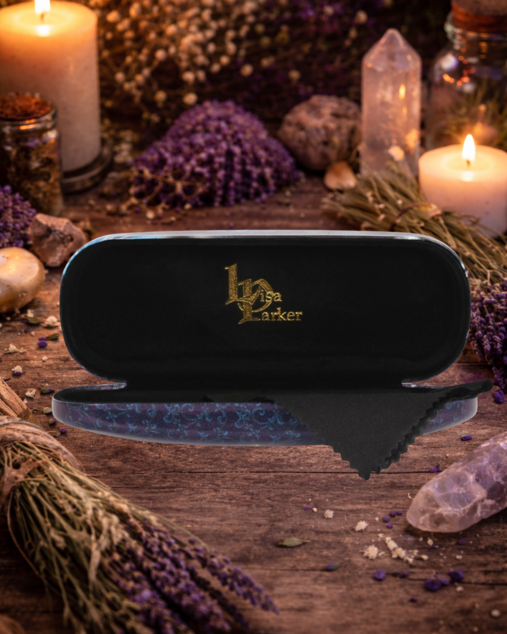 Lisa Parker Glasses Case - Quiet Reflections